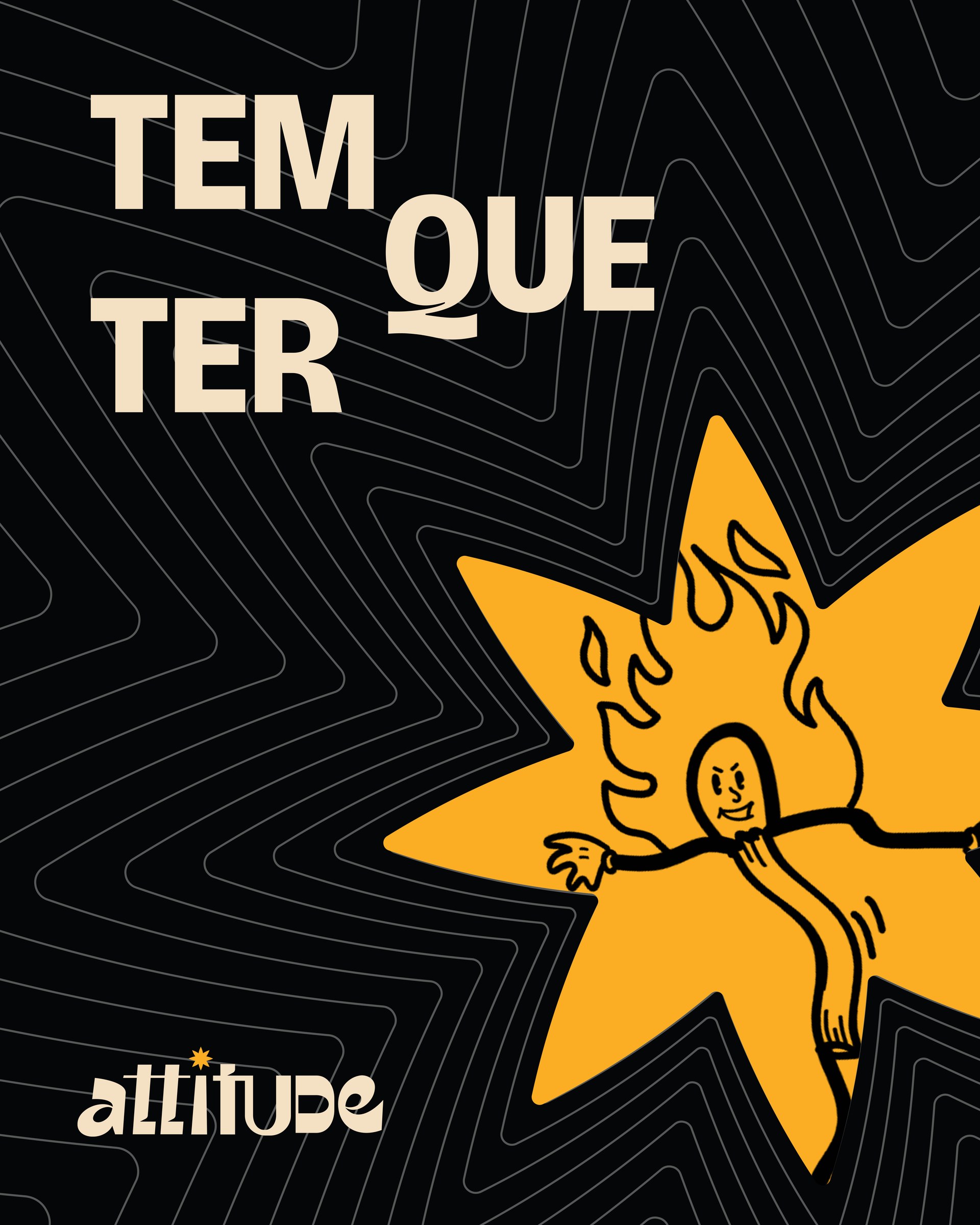 Conteúdo visual do projeto Attitude